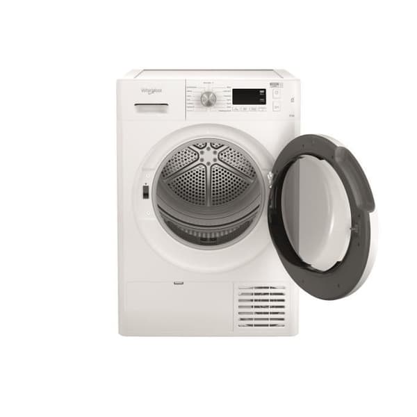 WHIRLPOOL FFTCM118XBFR kondens torktumlare - 8kg - L60cm - Klass B - Vit