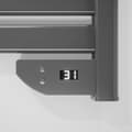 Miniatyrbild 2 av 5: Cecotec Low-consumption electric towel rail heater, 500 W and LED display.