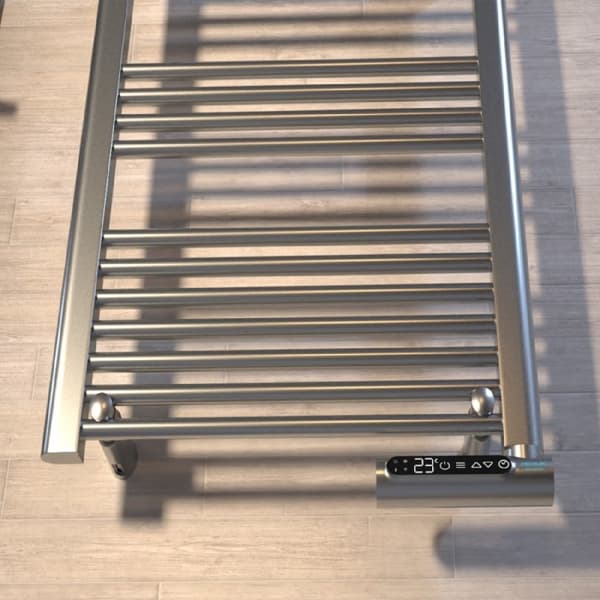 Cecotec Electric fluid towel rail with 500 W, LED display, touch control, weekly schedule, 3 modes, adjustable temperature and maximum safety with IP