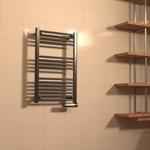Cecotec Electric fluid towel rail with 500 W, LED display, touch control, weekly schedule, 3 modes, adjustable temperature and maximum safety with IP