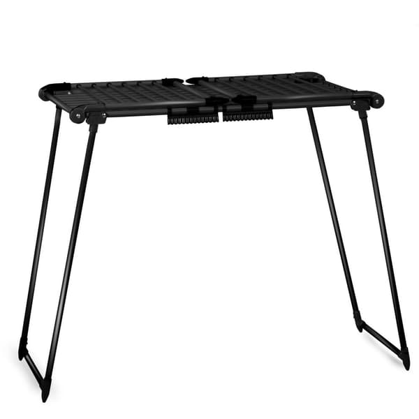 Debora foldbar stående tørretumbler, sort, 19 m
