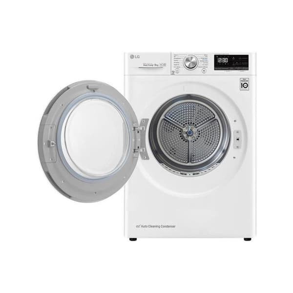 Torktumlare - LG - RH9V71WHN - Värmepump - Kapacitet 9 kg - Energiklass A***