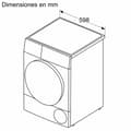 Miniatyrbillede 7 af 7: Bosch Tørretumbler Foran Wtn85201es  7 kg