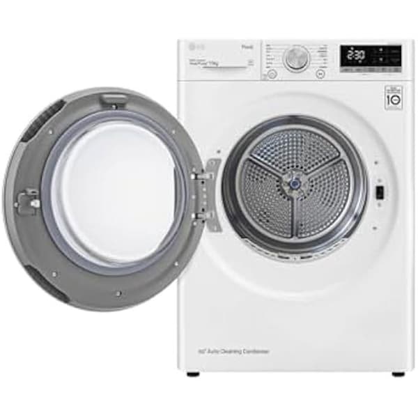 LG torktumlare - RH10V9AV4W - Dual Inverter Värmepump - Kapacitet 10 kg - Vit