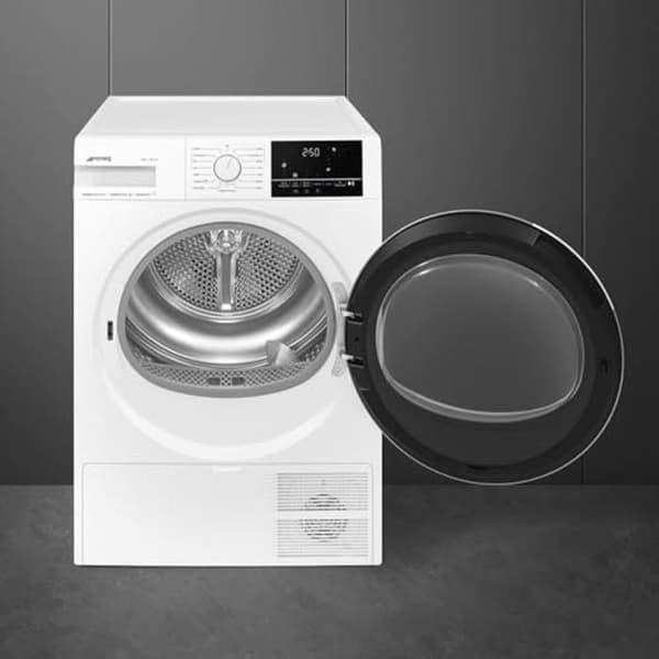 Torktumlare - SMEG - DN83SE - Fristående - 8 kg - A+++ - Värmepump - Vit