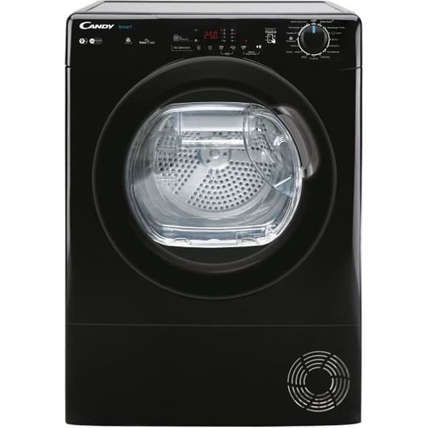 Kondensations torktumlare CANDY CSE C9DBEB-47 Smart - 9 kg - Klass B - Ansluten - Svart