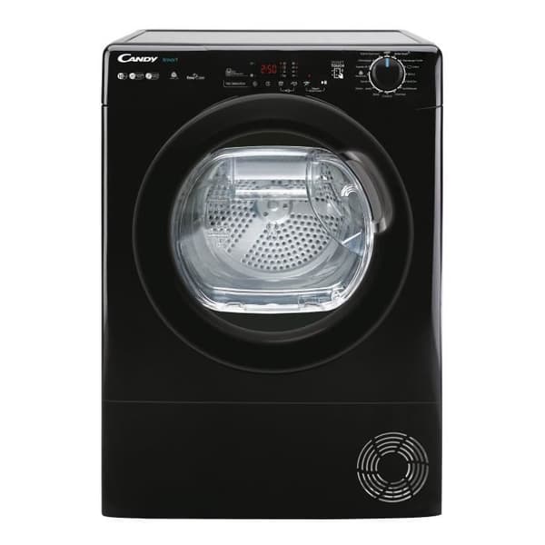 CANDY CSEH10A2DBEBX-47 Smart värmepump torktumlare - 10 kg - EasyCase-bricka - Klass A++ - Ansluten - Svart Svart