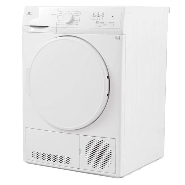 Kondensatortorktumlare CONTINENTAL EDISON CESLCE8WP1 - 8 kg - Bredd 59,6 cm - Klass B - Vit