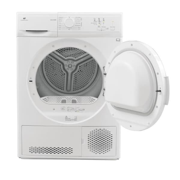 Kondensatortorktumlare CONTINENTAL EDISON CESLCE8WP1 - 8 kg - Bredd 59,6 cm - Klass B - Vit