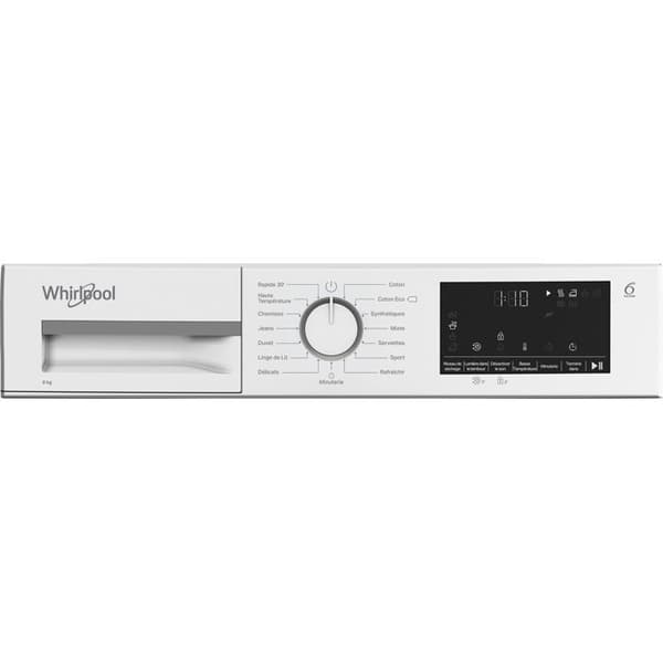 Torktumlare - Whirlpool CWSD83MWWSFR - 8 kg - värmepump - A++