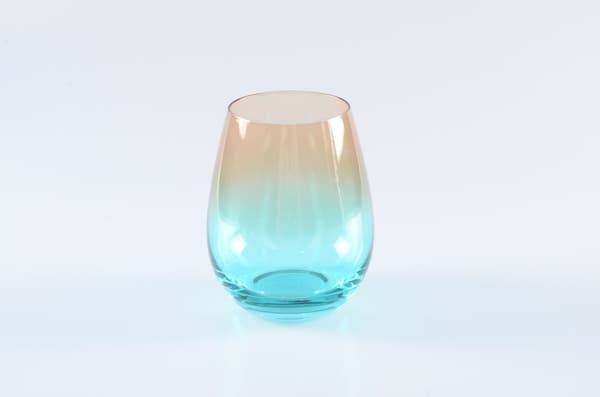 6 stycken handgjorda glas 470 ml Coco