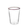 Miniatyrbild 3 av 4: 6 stycken handgjorda glas rödkant 380 ml Alf