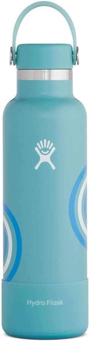 Hydroflask 21oz Standard Mun med Flex Cap Stål Blå