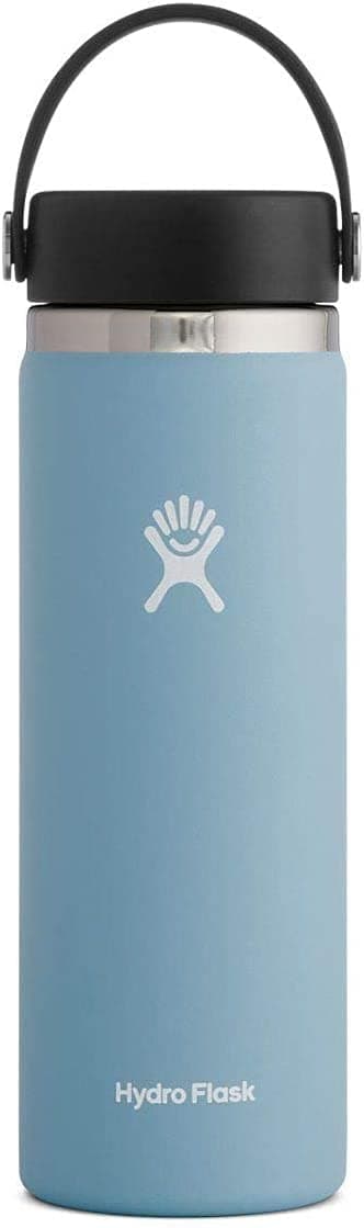 Hydroflask 20oz bred Flex Cap regnblå