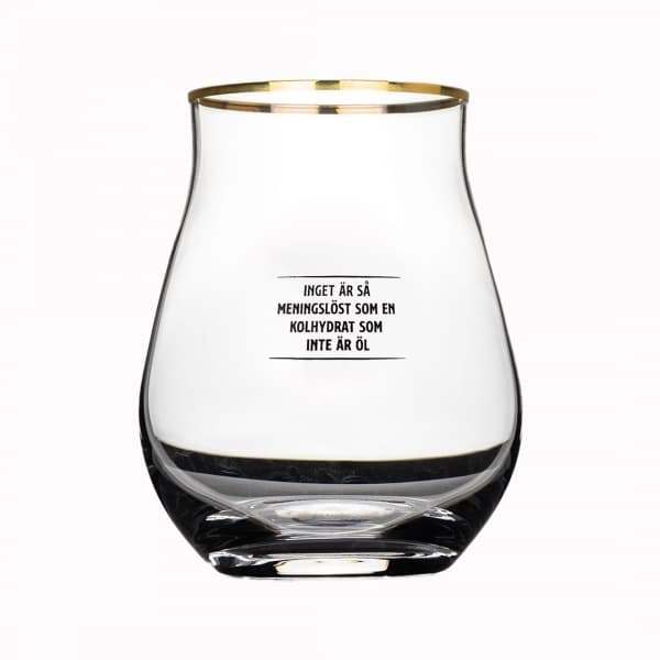Edward Blom Whisky Glass No: 6 Inget är så - Edward Blom