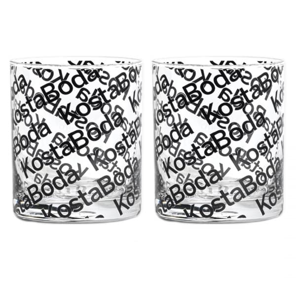 Salong Betong Whiskyglas 28cl OF 2-pack - Kosta Boda