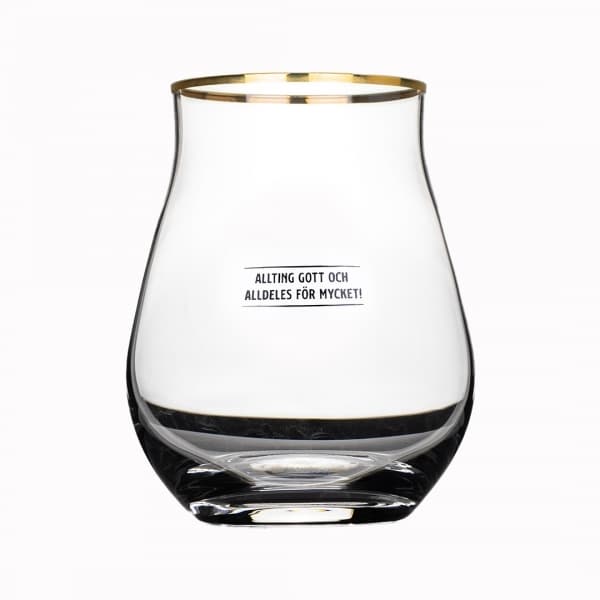 Edward Blom Whisky Glass No: 3 Allting gott - Edward Blom