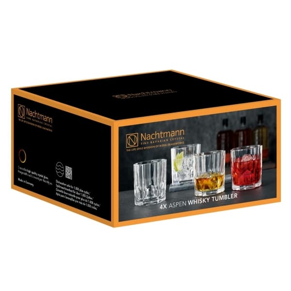 Aspen Whisky Glass 32cl, 4-pack - Nachtmann