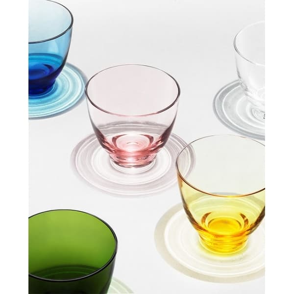 Flow Vattenglas Blå, 35cl - Holmegaard