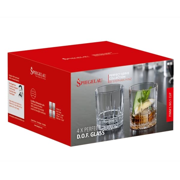 Perfect Serve Whisky Glass DOF 37cl, 4-pack - Spiegelau
