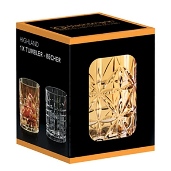 Highland Whisky Glass 34,5cl, Amber - Nachtmann