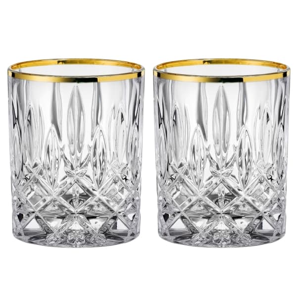 Noblesse Tumbler Goldrim 29,5cl, 2-pack - Nachtmann