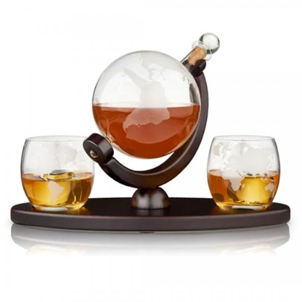 Globe Karaff & Whiskey Glas - VISKI