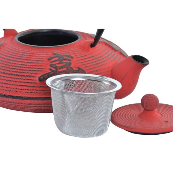 Tekande DKD Home Decor Rød 800 ml