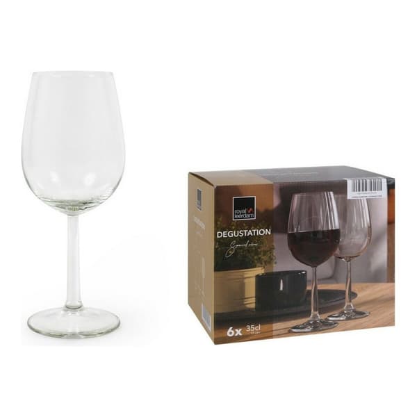 Set med vinglas Royal Leerdam Degustation 350 ml 6 Delar (6 antal)