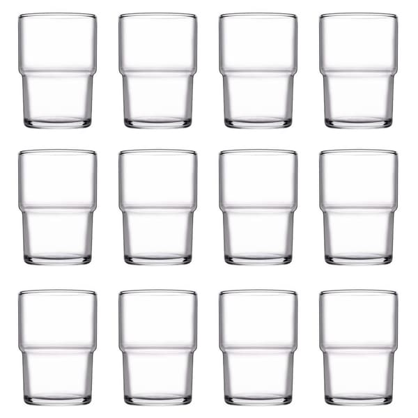 Vandglas, Drikkeglas sæt med 12 stk - Hill, 200ml