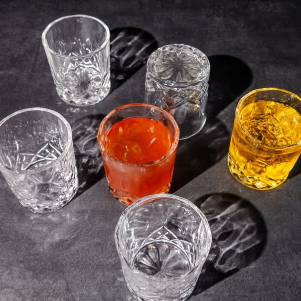 6x Dryckesglas Kristallglas 200 ml ädelglasglaskonst Dricksglas Glas