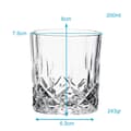 Miniatyrbild 2 av 7: 6x Dryckesglas Kristallglas 200 ml ädelglasglaskonst Dricksglas Glas