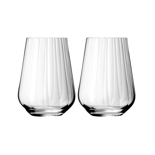 Sternschliff Water Glass 54cl, 2-pack - Ritzenhoff