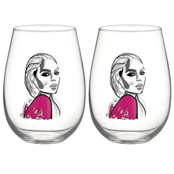All About You Vattenglas Next To You 57cl, 2-pack - Kosta Boda