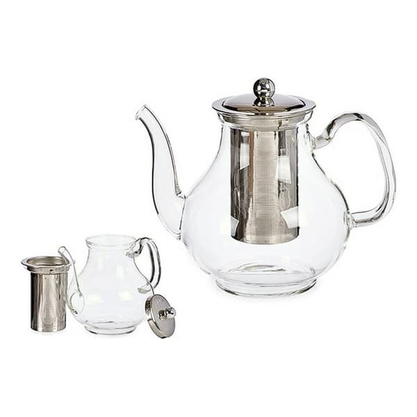 Tekanna Vivalto Classic Transparent Glas Stål 1,1 L