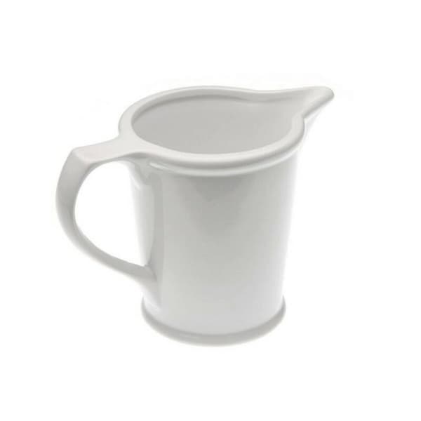 Mælkekande Hvid Porcelæn - 500 ml