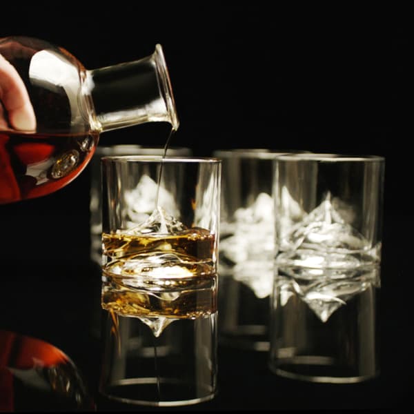 LIITON Everest 4-pack Whisky Glas & Decanter