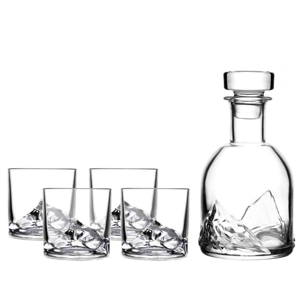 LIITON Everest 4-pack Whisky Glas & Decanter