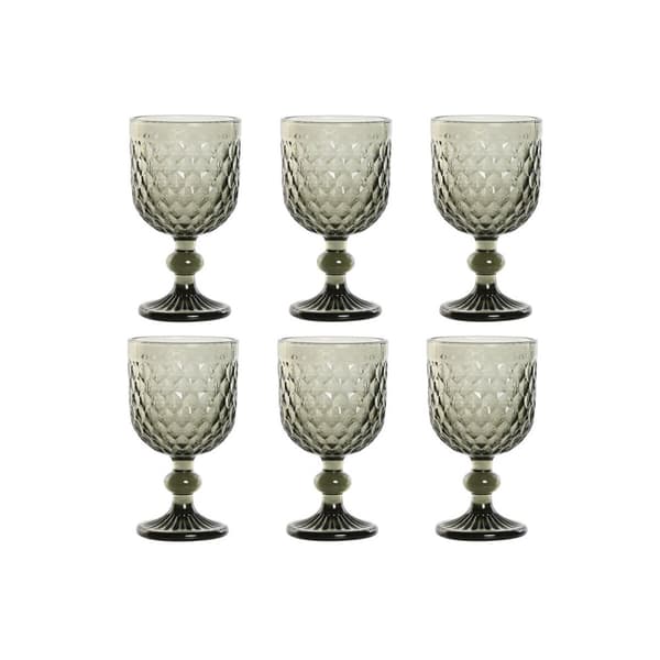 Glasset Home ESPRIT Grå Glas 240 ml (6 antal)