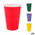 Miniatyrbild 1 av 2: Glasset Algon Engångsanvändning Papp Multicolour 20 Delar 200 ml (20 antal)