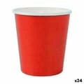 Pikkukuva 1 / 3: Lasisetti Algon Kertakäyttöinen Kartonki Punainen 20 Kappaletta 120 ml (24 osaa)