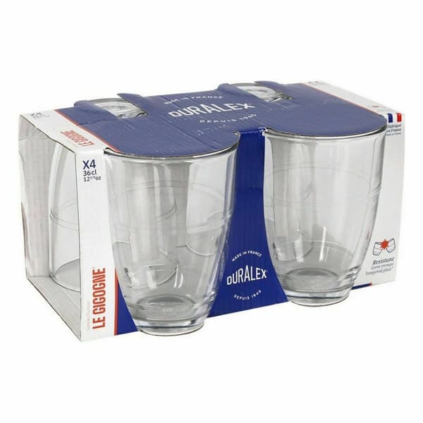Glasset Duralex Gigogne 4 Delar 360 ml (8 antal)