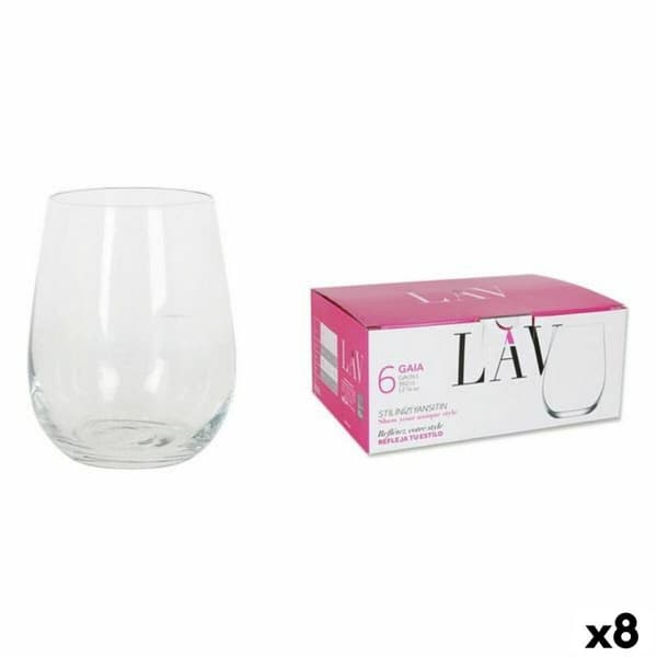 Lasisetti LAV 77821 6 Kappaletta (8 osaa) (360 ml)