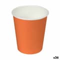 Miniatyrbillede 1 af 2: Glassæt Algon Pap Engangsanvendelse Orange 36 Enheder (24 Dele)
