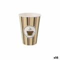 Miniatyrbillede 1 af 2: Glassæt Algon Pap Kaffe 40 Dele 220 ml (16 enheder)