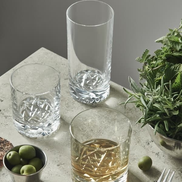 Carat Whisky Glass Old Fashioned 21cl, 4-pack - Orrefors