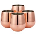 Miniatyrbillede 1 af 4: Tumbler & Straw 35cl, Rose Gold, 4-pack - Oak & Steel