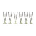 Miniatyrbild 2 av 3: Champagneglas Vivalto Exotic Grön Glas 170 ml (6 antal)