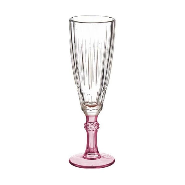 Champagneglas Vivalto PR05720ST3/BHA6 PINK Rosa Glas 170 ml (6 antal)