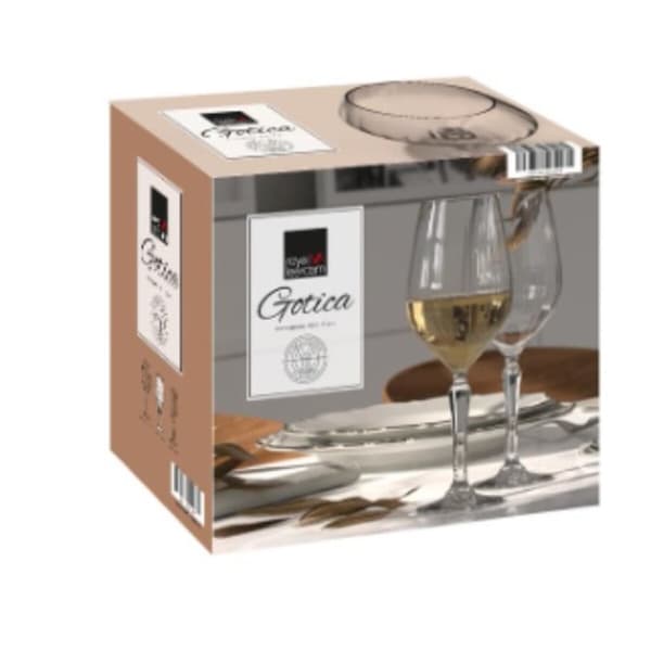 Set med vinglas Royal Leerdam Gotica 500 ml 6 Delar (6 antal)